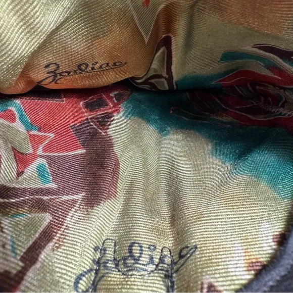 Vintage Zodiac Black Leather Heeled Cowgirl Boots - Picture 8 of 14